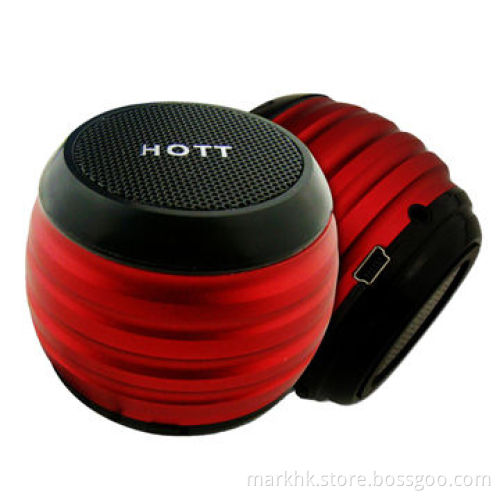 Portable Speakers with 90Hz to 20kHz Frequency Response